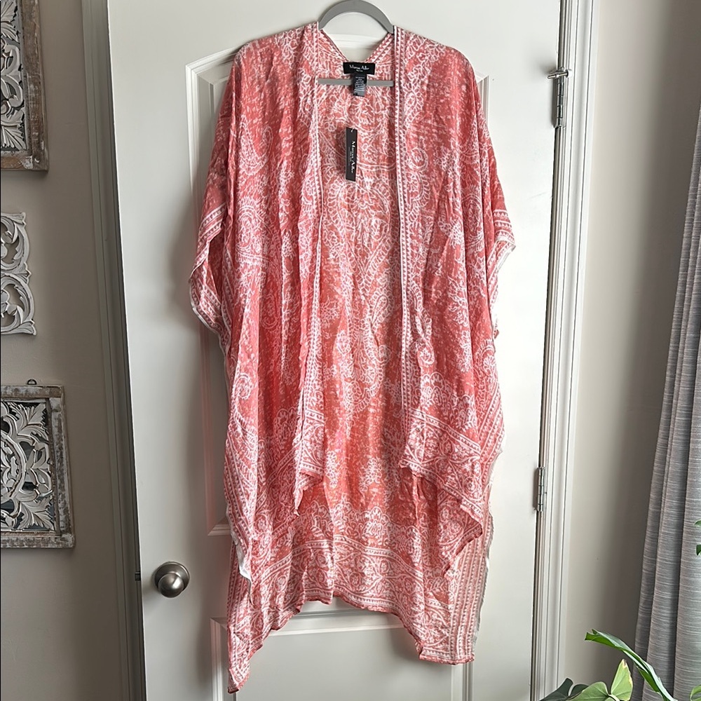 Pink Paisley Kimono